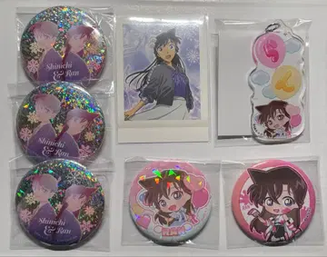 명탐정 코난 유미란(모리 란) 묶음 판매 캔뱃지 아크링 키링 아크릴 키링