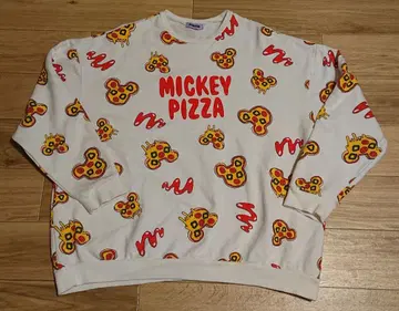 PUNYUS 미키 피자 맨투맨 디즈니