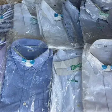 슬림핏 유니클로 xxl 긴팔 Y셔츠 비즈니스 반팔 긴팔 와이셔츠