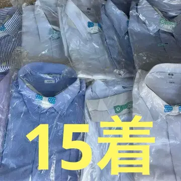 15벌 슬림핏 유니클로 xxl 긴팔 Y셔츠 비즈니스 반팔 긴팔