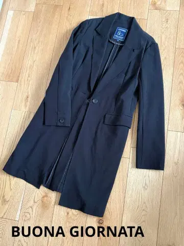 [ 새상품급 ] BUONA GIORNATA 블랙 롱 코트 S~M