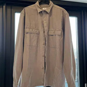 RHC 그레이 긴팔 셔츠 포켓 부착