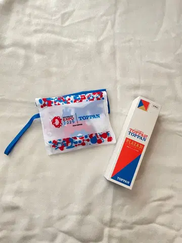 TOPPAN EXPO 2025 볼펜 에코백 세트