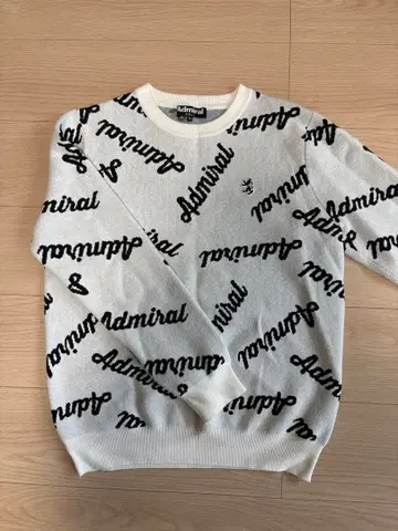 Admiral 골프 스웨터 M 사이즈 화이트