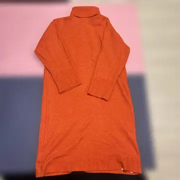 맥시 길이 니트 원피스