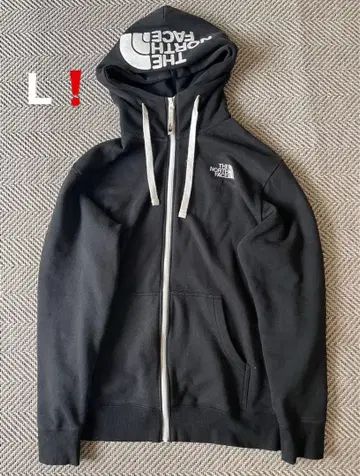 THE NORTH FACE 블랙 후드티 L