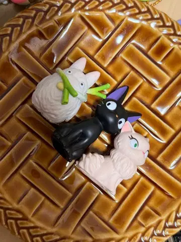 이웃집 토토로 야채놀이 컬렉션 파 지브리 손가락 인형 피규어 지지