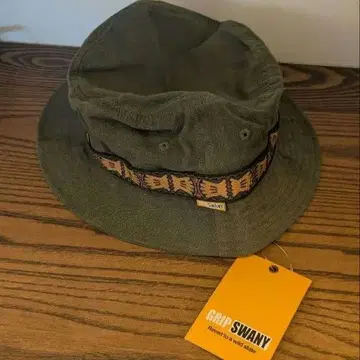 GRIP SWANY 아웃도어 햇 카키