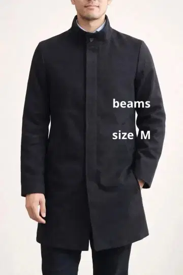 빔즈 네이비 비즈니스 코트 M