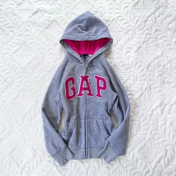 GAP 노움코어 y2k 00's 기모 집업 후드티 후드 그레이