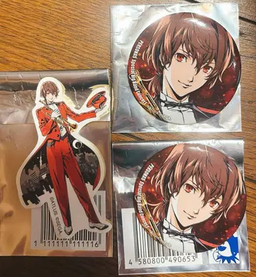 페르소나 5 빅뱅 콘서트 캔뱃지 아케치 고로