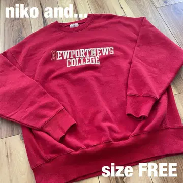 니코앤드 - x 레터스8 콜라보 쭈리 풀오버 트레이닝복