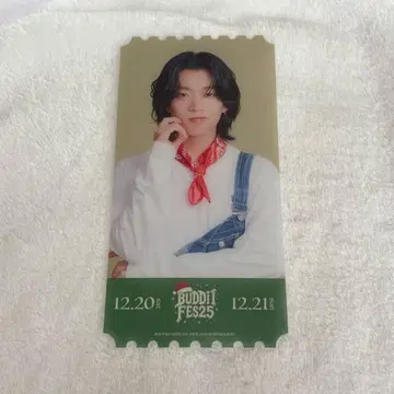 BUDDiiS SHOOT 버디 페스티벌 클리어 픽처 티켓