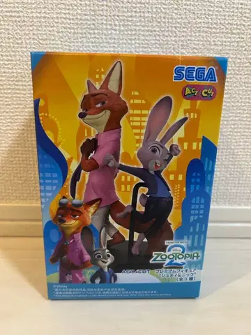 세가 주토피아2 ACT/CUT 프리미엄 피규어 주디 & 닉