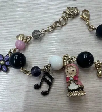 ANNA SUI 컬러풀 참 팔찌