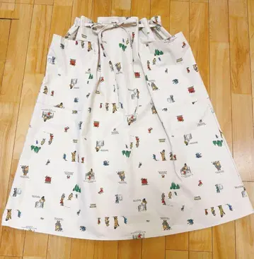BROWN BEARS 스트링 스커트