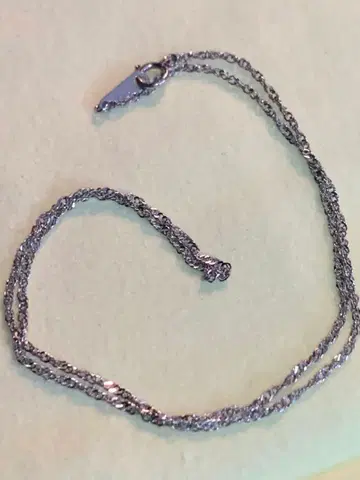 귀중 레어 고가 Pt1000 (순수 플라티나) 디자인 목걸이