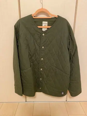 오르치발 ORCIVAL 퀼팅 자켓 카키 1
