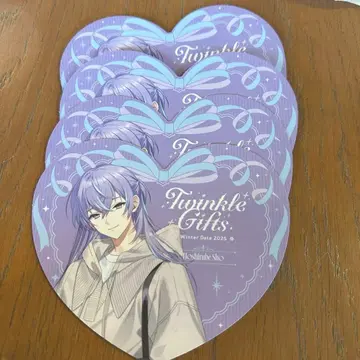 코토부키야 니지산지 윈터 데이트 호시미치 쇼 메시지 카드