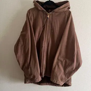 NAUTICA 후드 부착 자켓 XL 브라운