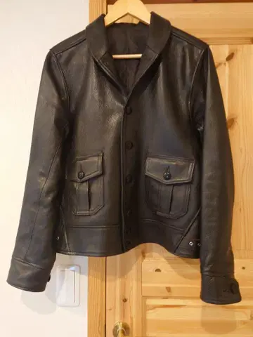 다퍼스 DAPPERS 가죽 자켓 A1 타입 38