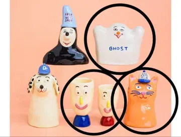 HONGAMA 미니어처 컬렉션 GHOST CAT HUSBAND&WIFE