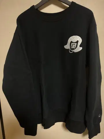 타코마후지 레코드 맨투맨 블랙 L 사이즈