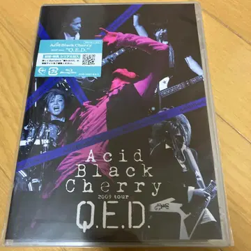 Acid Black Cherry Q.E.D. DVD blue ray