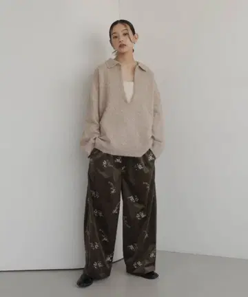 키넥 폴로 니트 폴로 옷깃 키넥 니트 풀오버 hellam