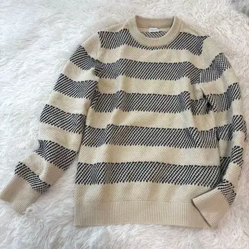 프랑스 celio 보더 니트 상의 세리오