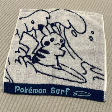 [택 포함 새상품] 포켓몬 센터 포켓몬 서프 핸드 타월