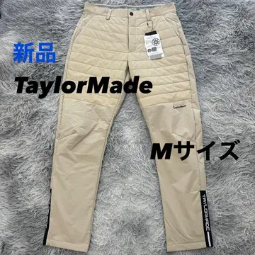 새상품 테일러메이드 팬츠 충전솜 테이퍼드 스트레치 방한 베이지 M