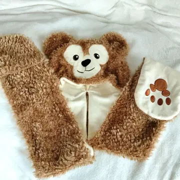 더피 모자 머플러 장갑 홍콩 한정판 디즈니씨