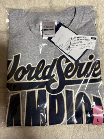 다저스 2025년 월드 시리즈 우승 T셔츠 (L 사이즈)