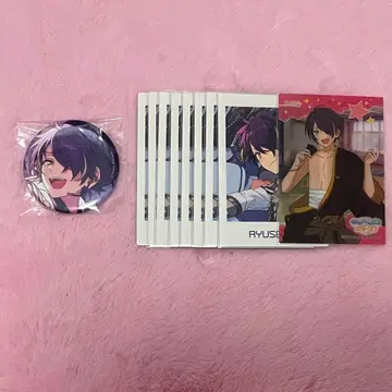 센고쿠 시노부 앙스타 콜렉션 캔뱃지 파샤츠 세트