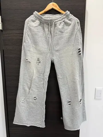 WEGO 빈티지 워시 맨투맨 와이드 팬츠 프리 사이즈