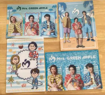 미세스 그린애플 로손 오리지널 비주얼 시트 4종 세트