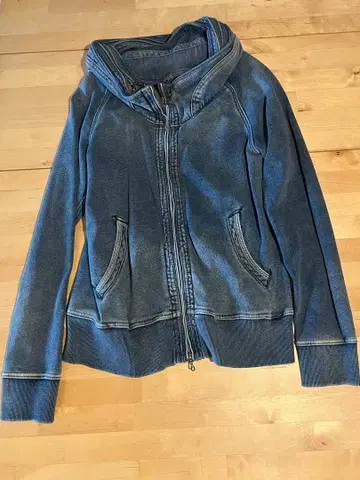 g.o.a 고어 후드티 데님 블루