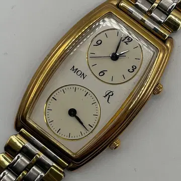 [ 새상품급 ] mon rich 더블 시계 듀얼 타임