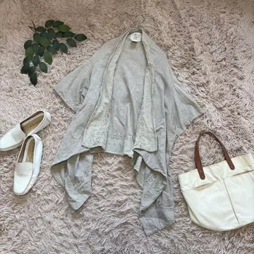 6194 니코앤드 변형 가디건/그레이지/레이스/내추럴/멜란지