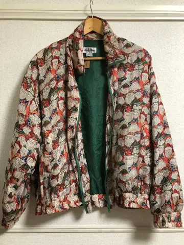 실크 자켓 산타 올 패턴