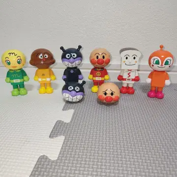 호빵맨 피규어 6체 세트 자석 찰칵