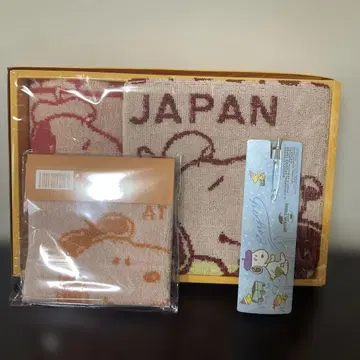 니혼세이메이 스누피 타월 세트 일본제