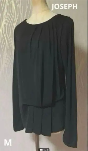 JOSEPH 조셉 블랙 블라우스 상의