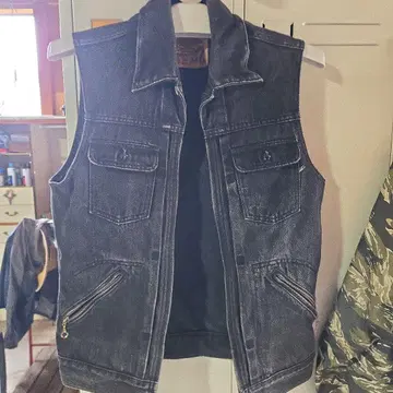 바이스 레드테일 데님 베스트 M 사이즈