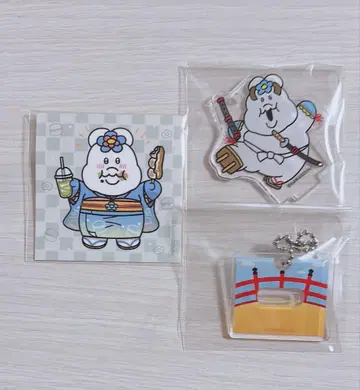 가엾어라! in KYOTO 뇸포챰 아크릴 키링 스티커