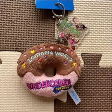 디즈니 주토피아2 도넛 키체인 닉&주디 게리 참 포함