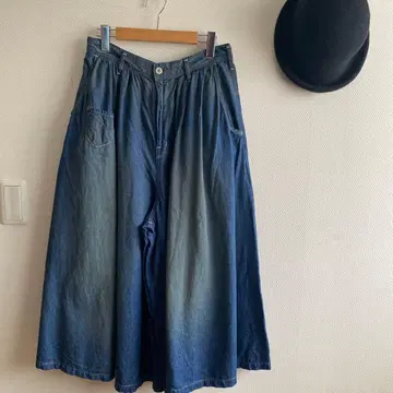 JOHNBULL 젬블 데님 팬츠 와이드 M 사이즈