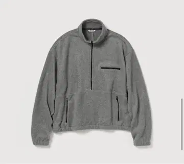 PURE SILK COMFORT FLEECE HALF ZIP P/O