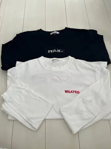 MILKFED. 긴팔 T셔츠 2장 세트